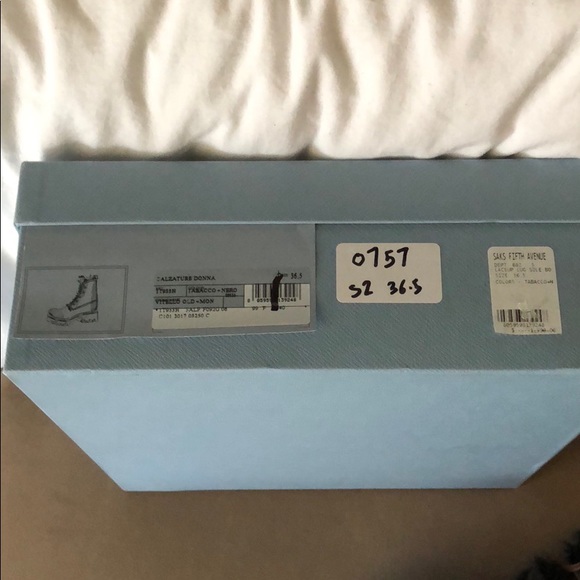 Prada Shearling-lined leather ankle boots - Picture 13 of 14